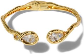Alexis Bittar Asterales Floating Cuff Bracelet in Gold Stones at Nordstrom