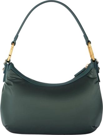 Braccialini Beth Matelass&eacute; Schoudertas - Dames - Schoudertassen - Groen - ONE Size - Leer - Tassen
