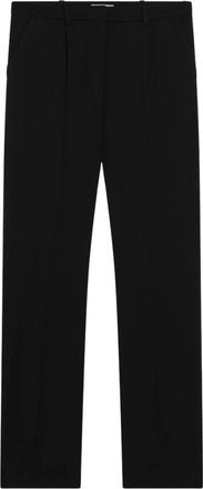 Balenciaga Broeken, Dames, Zwart, S, Katoen, Slim Tailored Pantalon