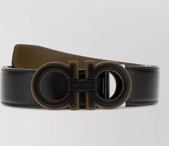Ferragamo leather reversible belt