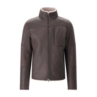 Werner Christ Giacca in pelle - - Jackets - Uomo - Marrone - 3XL