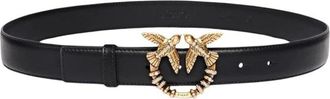 Pinko Belts - Dames - Riemen - Zwart - S - Accessoires