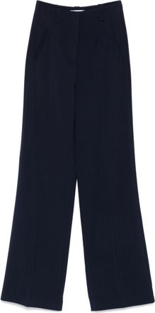 Patrizia Pepe straight-leg trousers - Blue