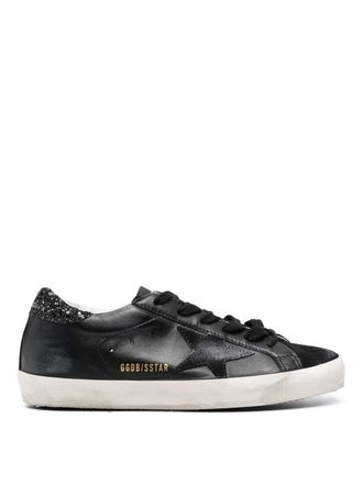 Golden Goose Black leather sneakers