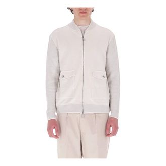 Eleventy Cardigans, male, Beige, Size: XL Cardigan