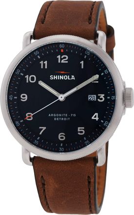Shinola Canfield Quartz Blue Dial Mens Watch S0120273241