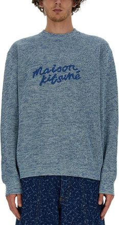Maison Kitsuné Textured Knit Jersey