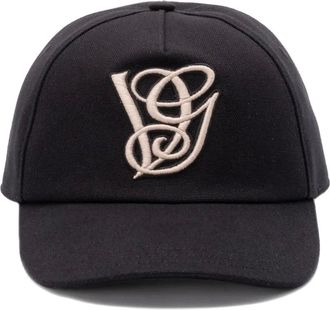 Valentino Garavani logo-embroidered baseball cap - Nero