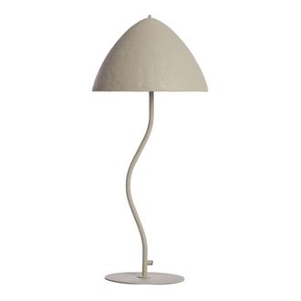 Light & Living L&aacute;mpara De Mesa - Elimo - Beige - Metal - - Light&living