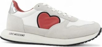 Love Moschino Dune 30 Sneakers - Dames - Sneakers - Wit - 40 EU - Leer - Schoenen