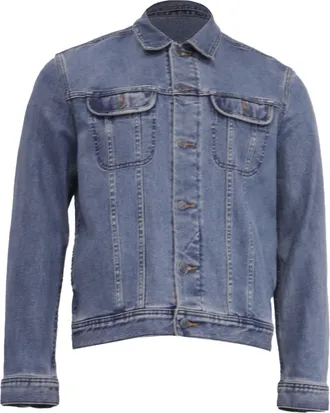 A.P.C. A. P.C. Classic Denim Jacket in Blue Cotton