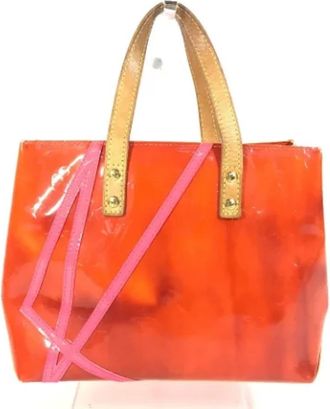 Louis Vuitton Tweedehands Canvas Louis Vuitton tassen - Dames - Vintage Shopper - Oranje - ONE Size - Vintage