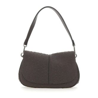Gianni Chiarini Shoulder Bags, female, Brown, Size: ONE SIZE Helena Round