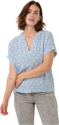 Kaffe Mujer, Blusas y Camisas, Azul, Talla: XS