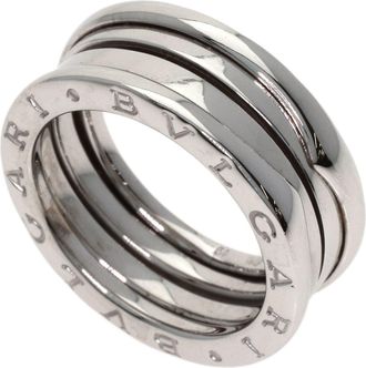 Bulgari White Gold (18K) Band Ring (Pre-Owned)