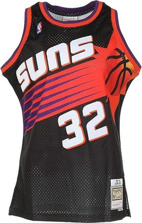 Mitchell & Ness Swingman Jersey - Jason Kidd Mens Clothing Black : LG, Polyester