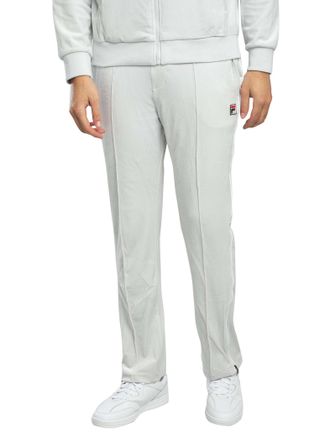 Fila Fio Velours Rechte Joggingbroek, Blauw