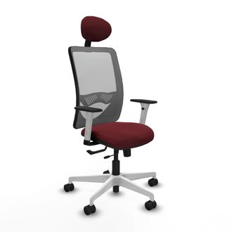 Piqueras y Crespo Silla De Oficina Piqueras Y Crespo Zulema Blanco Espuma Alta Densidad