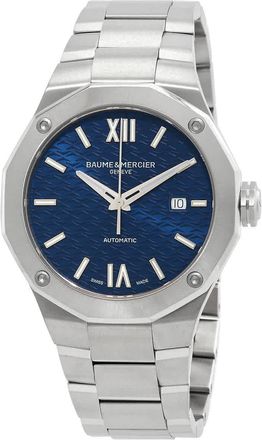 Baume & Mercier Riviera Automatic Blue Dial Mens Watch MOA10620