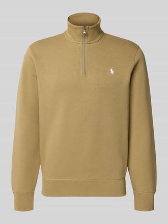 Polo Ralph Lauren Regular Fit Sweatshirt aus Baumwoll-Mix in Sand, Gr&ouml;&szlig;e XXL