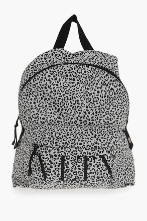 Valentino Animal Print Backpack Valentino