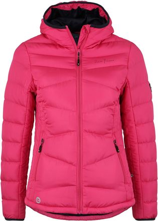 Deproc Winterjacke DEPROC ACTIVE BARRIE WOMEN, Damen, Gr. 36 (S), pink (fuchsia), 100% Polyester, tailliert, gerader Abschluss mit Gummizug, Jacken Winterjac