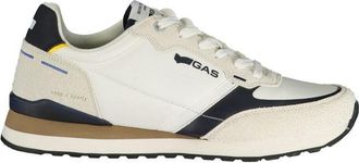 Gas Witte Polyurethaan Sneakers voor Mannen