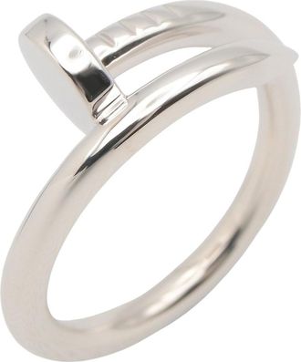 Cartier White Gold White Gold (18K) Band Ring (Pre-Owned)