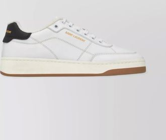 Saint Laurent leather low-top sneakers