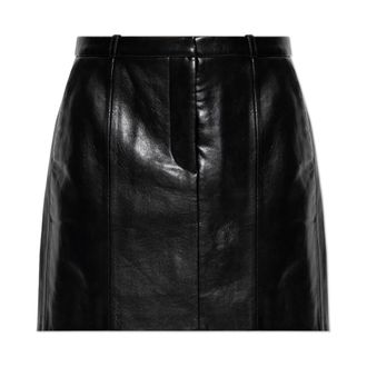 Anine Bing Minifalda Benedict - Skirts - Mujer - Negro - XL