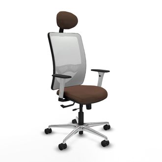 Piqueras y Crespo Silla De Oficina Piqueras Y Crespo Zulema Blanco Espuma 50 Mm