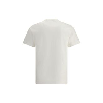 Burberry Mens White Cotton T-Shirt