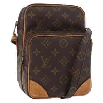 Louis Vuitton Pre-owned Cross Body Bags, female, Brown, Size: ONE SIZE Pre-owned Vintage Monogram Shoulder Bag