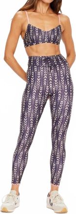 The Upside Mystic 25In Midi Pant In Abstract