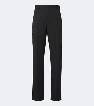 Bottega Veneta Wool grain de poudre straight pants