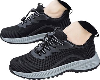 Generic Womens Lightweight Slip On Walking Running Shoes Breathable Athletic Workout Gym Sports Sneakers Outdoor Casual Lace Up Non-Slip Hiking Shoes Fashion 