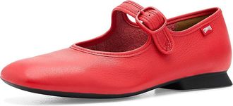 Camper Casi Myra Womens Dress Flat Shoes Medium Red : EU 37 (US Womens 7) B - Medium, Leather