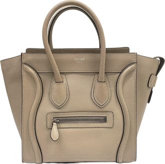 Celine Beige Tote Bag (Pre-Owned)