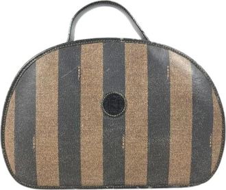 Fendi Pre-owned Pequin Vanity Bag - Dames - Vintage Handtas - Veelkleurig - ONE Size - Leer - Vintage
