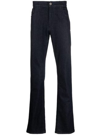 Billionaire Boys Club Jeans svasati con ricamo - Blu