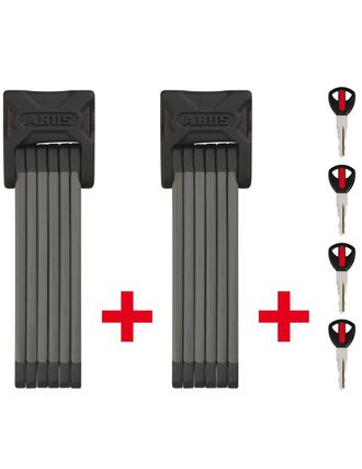 ABUS Antivol Articul&eacute; Bordo 6000 Twinset - Abus