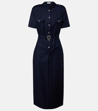 Alexander McQueen Belted shirt dress