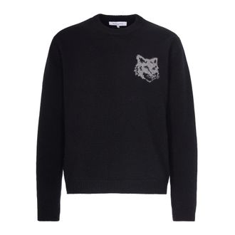 Maison Kitsuné Hombre, Jerseys, Negro, Talla: S