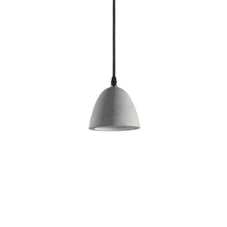 Netlighting Oil 1 Light Ceiling Pendant Cement Grey GU10
