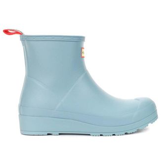 Hunter Original Play Short Wellington Rubber Womens Ankle Boots - Shifting Blue - Size:UK 7