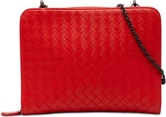 Bottega Veneta Pre-owned Bottega Veneta Nappa Intrecciato Wallet on Chain Ladies 73URLWV0ALP88E1S