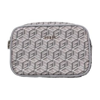 Guess Make-up Bag - Dames - Schoudertassen - Grijs - ONE Size - Leer - Tassen