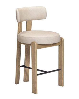 TOV Furniture Tov Furniture Odessa Performance Vegan Leather Counter Stool