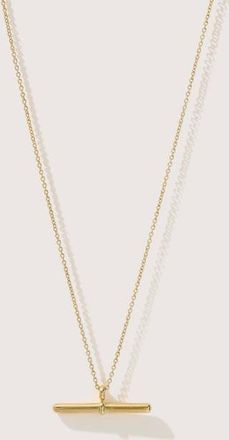 Otiumberg 14kt Gold Vermeil Vestige Toggle Necklace in Yellow Toned Gold at Nordstrom