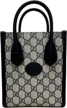 Gucci Pre-owned Tote Bags, female, Beige, Size: ONE SIZE Pre-owned Vintage Tote Bag